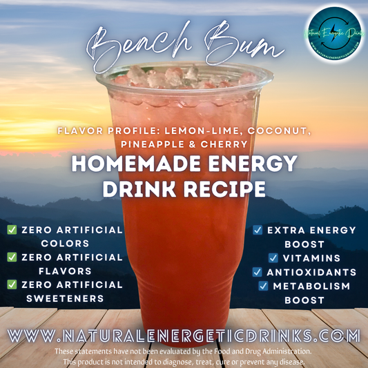 Homemade Energy Drink Recipe ⚡ Beach Bum Power Drink