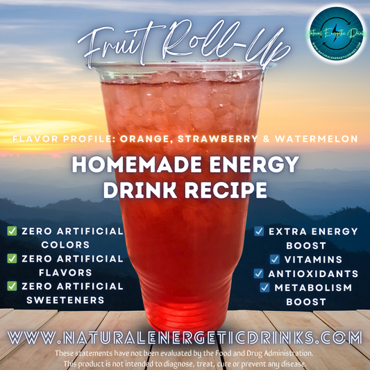 Homemade Energy Drink Recipe ⚡ Fruit Roll-Up Power Drink