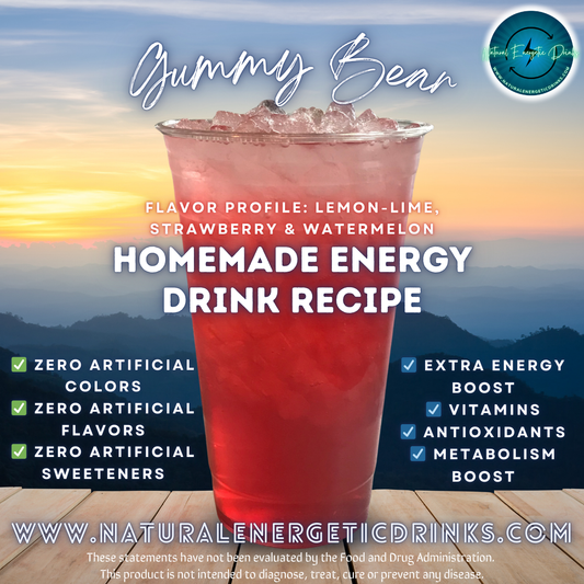 Homemade Energy Drink Recipe ⚡ Gummy Bear Power Drink